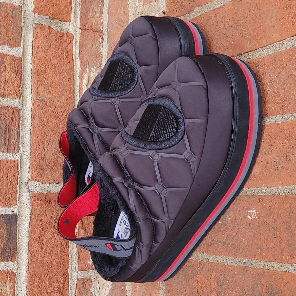 Champion Black Hot Stuff Lux Slingback Size 7 (1262)